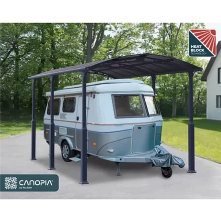 Palram | Canopia - Carport Camper Alpine - Grijs - 507x360x307cm
