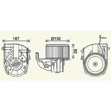Binnenventilator AVA COOLING PE8414