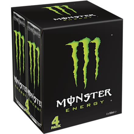 Monster Energy Original - 4x 500ml