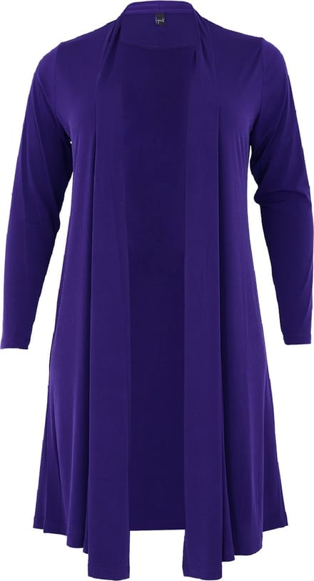 YOEK Dames Vest met lange mouwen