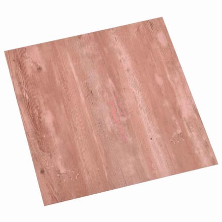 vidaXL - Vloerplanken - Rood - 5,11 - m² - 55 - st - PVC
