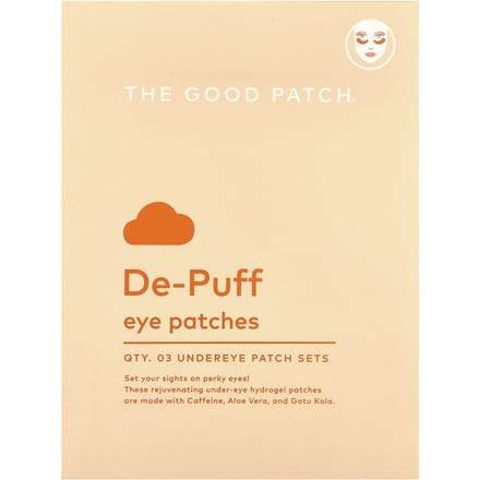 The Good Patch, patch décongestionnant pour les yeux, lot de 3 patchs beige