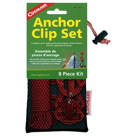 Coghlans Anchor Clips Set, hangrek