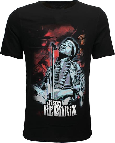 Jimi Hendrix Universe T-Shirt - Officiële Merchandise - M