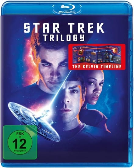 Star Trek Films 11 tot en met 13: Sci-Fi Actie op Blu-ray