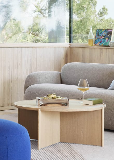 Northern Cling salontafel - Light Oak - large