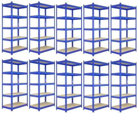 Stellingkast 5-laags - 200kg per plank - mdf 9mm