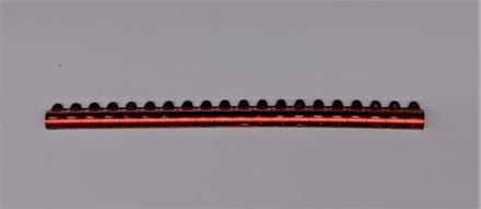 aluminium knijpringen - voetringen - vogelringen - duivenringen - kippenringen - Rood - 12 mm
