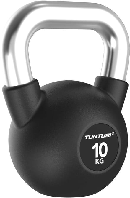 Tunturi Platinum Rubber Kettlebell - 10kg