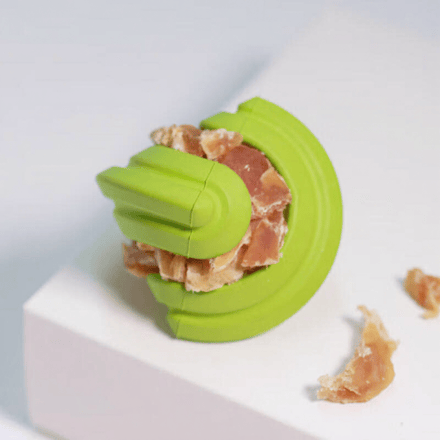 PetDreamHouse Chewtastic Geometrics interactief speelgoed van natuurlijk rubber Geo-Gem