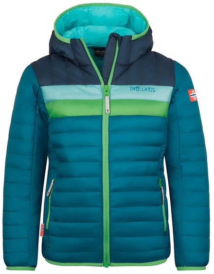 Trollkids Eikefjord Jas Blauw 122 cm Kinderen