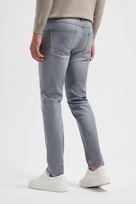 North84 - Jeans Grijs North84 5-pocket Graphite Denim Jeans Grijs 84301003