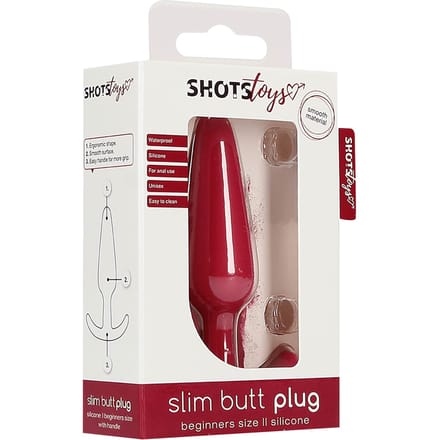 'Slim Butt Plug', 8,3 cm