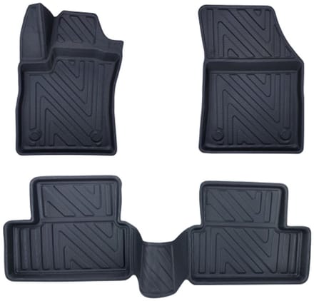 Rubbermatten Renault Megane IV 2016-heden (complete set) - Premium carbonlook