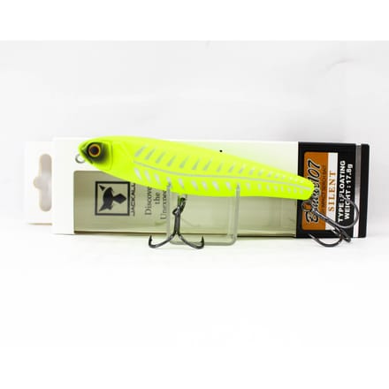 Jackall Bonnie 107 Silent Floating Lure UV Bone Lemon (9466) beige