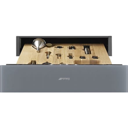 SMEG Sommelier lade Lade Lade, Linea, Sommelier lade, 15 cm, Zilver