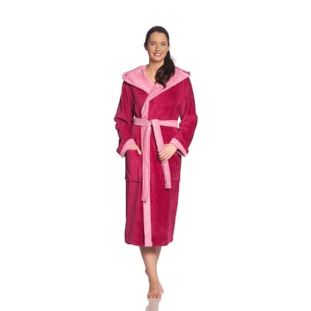 Vossen Badjas Poppy - cranberry M