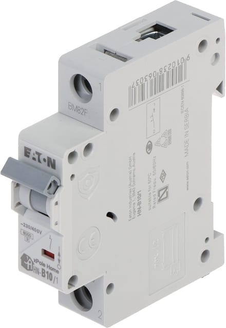 Eaton HN Serie - Stroomverdeler - 10A - Typ B - Eénfase