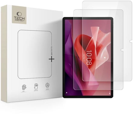 Tech-Protect Gehard Glas, Fit+ 2-Pack Voor Lenovo Tab P12 Yoga Tab