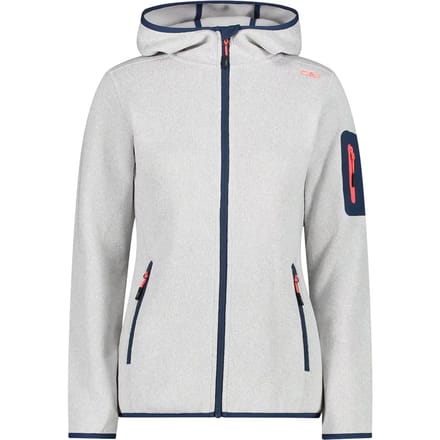 Dames fleece met capuchon CMP