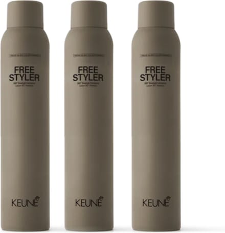 3 stuks - Keune - Freestyler - Freestyle Spray 300 ml