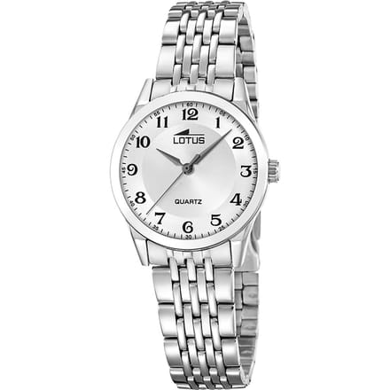 Lotus Casual 19058/1 Acero Clasico Horloge