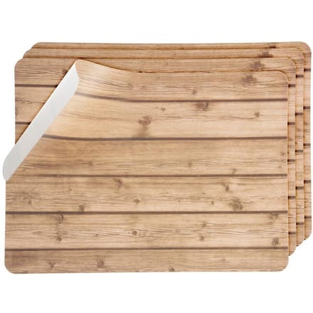 Placemats Rechthoekig 43x30 cm 4 stuks - Placemat voor Eettafel - Onderlegger