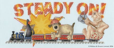 Borduurpakket Wallace & Gromit - Cracking Holidays! - Bothy Threads xwg06