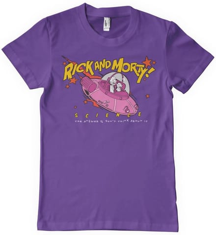 Rick and Morty T-shirt Science T-shirt WB-1-RM016-DTF897