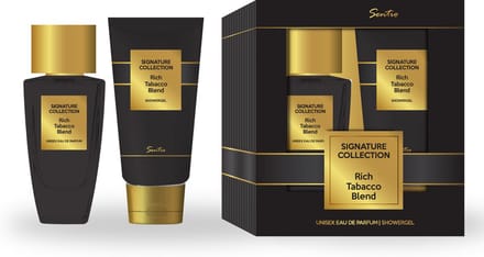 Sentio Giftset Rich Tabacco Blend Unisex Eau de Parfum + Showergel