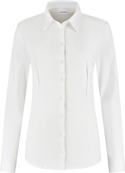 Ledub dames blouse Rosalie - popeline - wit