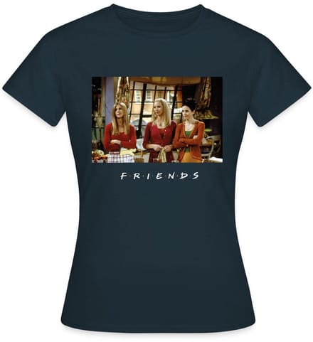 Friends Monica Rachel Phoebe Keuken T-Shirt Dames