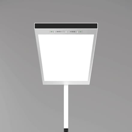Waldmann LED vloerlamp Lavigo.single LTX, wit, CCT, smart, sensor