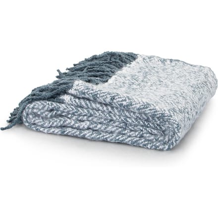 Lula Plaid 130 cm x 170 cm Nels Blauw