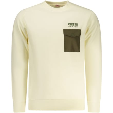 Rifle Bianco Katoenen Heren Sweatshirt