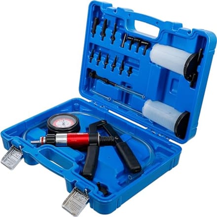 Vacuüm Drukpompset met Manometer voor Professioneel Gebruik