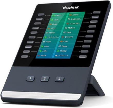 Uitbreidingsmodule voor VoIP Telefoons - Zwart