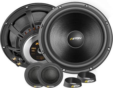 Eton PRO16P - Autospeakers - 16,5cm 2 weg composet - 165mm luidsprekers - 100 Watt