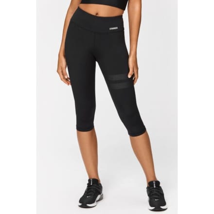 STRONGER - signature capri - 3/4 trainingslegging dames - Zwart