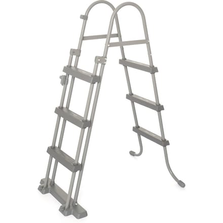 LuxeLivin' - Zwembadladder Flowclear met 4 treden 107 cm