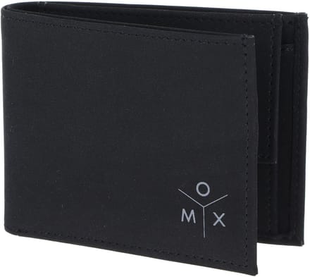 oxmox portemonnee New Cryptan RFID Protect Pocketbörse Ox 2.0 Print Grey Black zwart