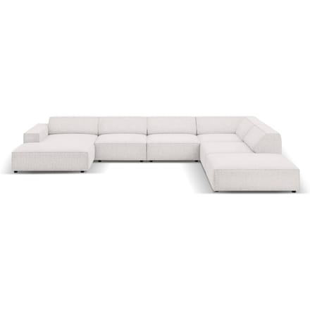 7-zitshoekbank Jodie rechts chenille | Micadoni Home