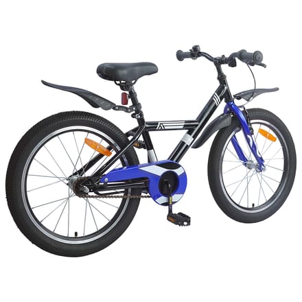 vidaXL - Kinderfiets - 18 - Inch - voor - 5-7 - jaar - oud - Zwart