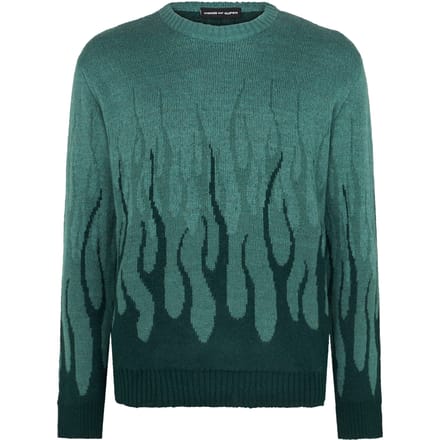 Jacquard Flames-trui voor heren