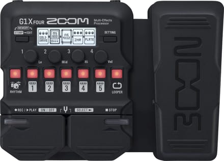 Zoom G1X FOUR - Multi-effect unit voor gitaren