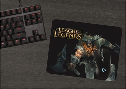 league of legends - arcane - Olaf - muismat - gaming