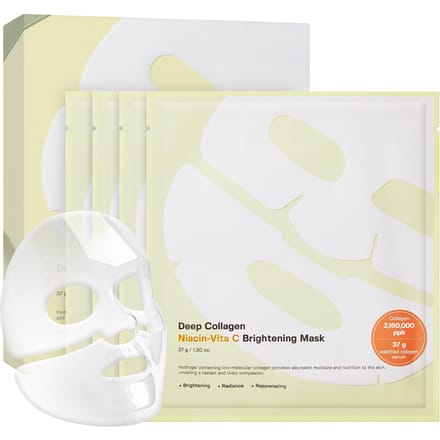 SUNGBOON EDITOR Feuille de masque éclaircissant au collagène profond Niacin-Vita C white
