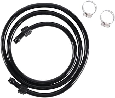 PVC Reserveslang - Tuinslang Sproeislang - Tuin Bewateren - Hoge Druk PVC - 12 meter - Zwart
