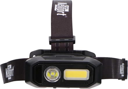 Kelfort hoofdlamp met sensor 3 band accu