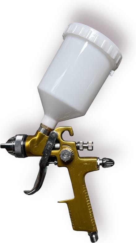 Spuitpistool HVLP gold met 1,3 mm opening